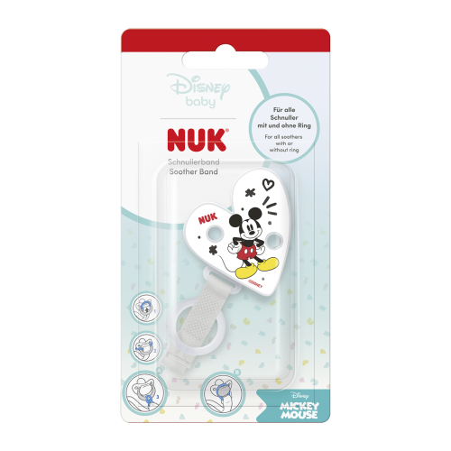 Stužka na cumlík Disney Mickey Nuk