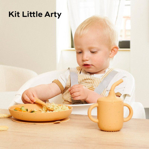 Silikónová jedálenská sada Grown-Up Meal Set Little Babymoov