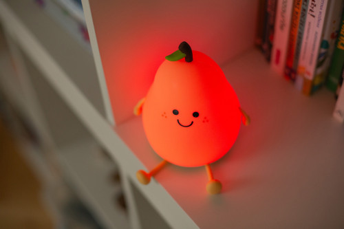 LED silikónová nočná lampička Rgb - hruška Mary's
