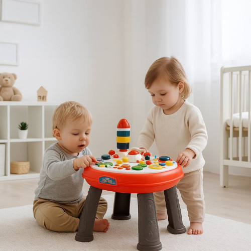 Interaktívny hrajúci hudobný stolček Baby Mix