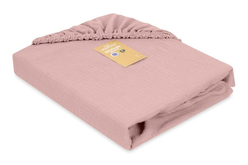 Mušelínové prestieradlo s gumou 60 x 120 cm BabyMatex