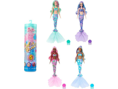 Mattel Barbie Color reveal barbie morská panna HRK12