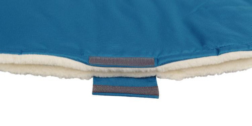 Merino rukávnik na kočík z ovčej/ťavej vlny na zips 30 x 50 cm