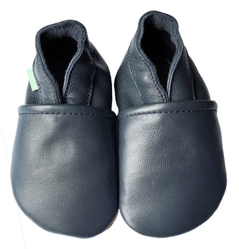 Kožené capáčky Barefoot Veľ. M (6-12 mes.) Hopi Hop