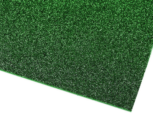 Samolepiace penová guma Moosgummi s glitrami 20x30 cm 2 ks