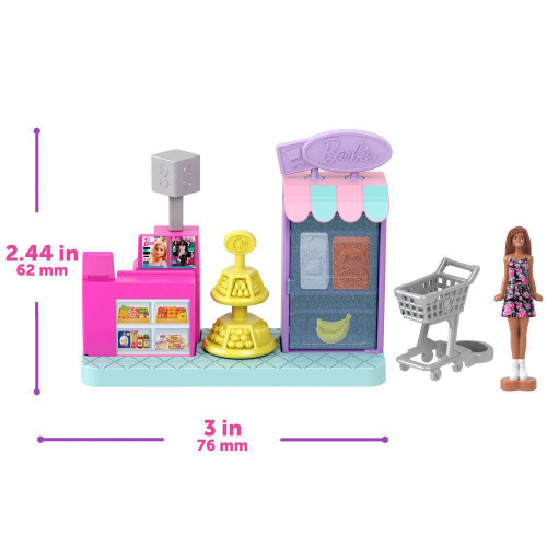 Mini Barbieland herný set - supermarket
