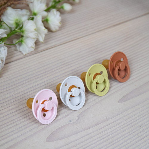 Cumlíky kaučuk 2 ks 0-6 mesiacov Colour Bibs