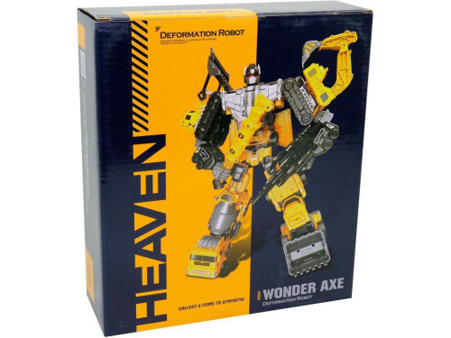 Robot - transformácia na žeriav