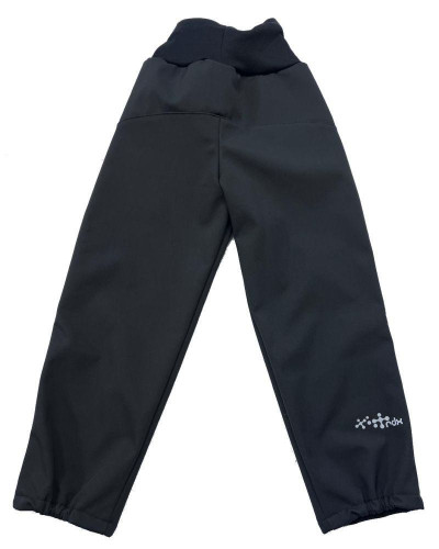 Čierne softshell nohavice s reflexným prvkom RDX