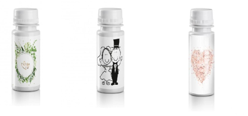 Svadobný bublifuk 60 ml