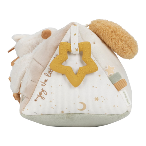 Vankúšik trojhranný s aktivitami Newborn Naturals Little Dutch