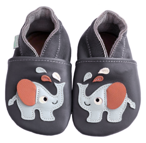 Kožené capáčky Barefoot Veľ. M (6-12 mes.) Hopi Hop