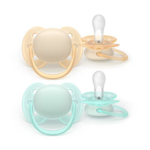 Cumlík Ultrasoft Premium neutral 0-6 m 2 ks Philips Avent