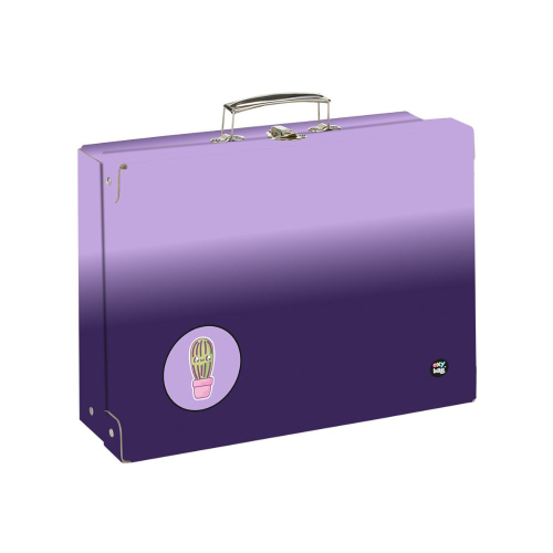 Kufrík lamino hranatý A4 Oxy Next Ombre Purple