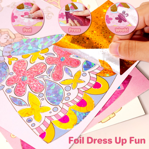 Kreatívna sada Princess Glam 4v1
