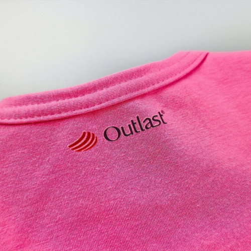 Tričko tenké DR UV 50+ Outlast® - tm.ružová