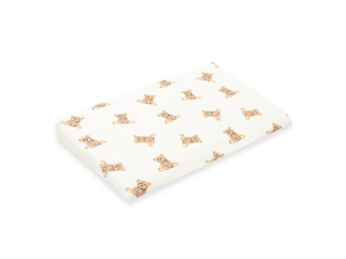 Mušelínový poťah na dojčenský vankúš - klin Standard 59 x 37 cm New Baby