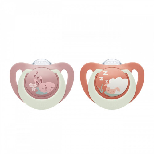Cumlík First Choice Night 0-6 m 2 ks NUK
