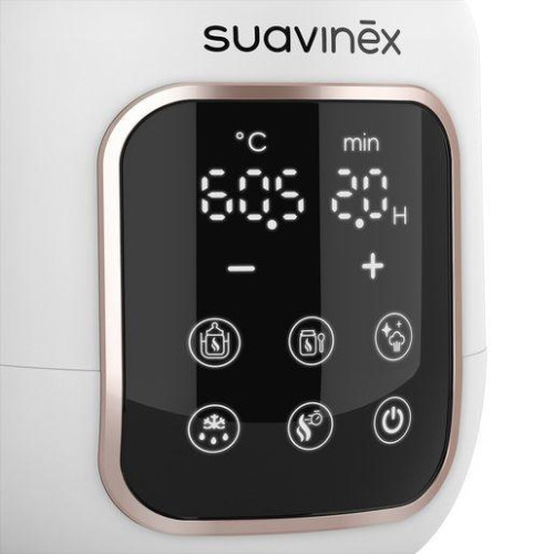 Elektrická ohrievačka fliaš so sterilizátorom 5 v 1 Suavinex