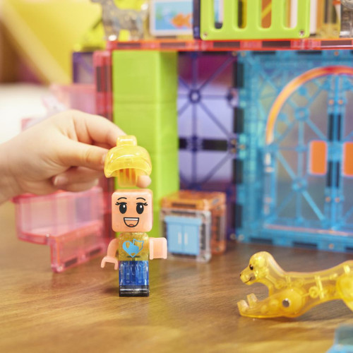 Magnetická stavebnica Pet Playhouse 50 dielov
