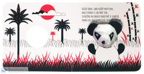 Svojtka Malá panda - prsťáčkové leporelo