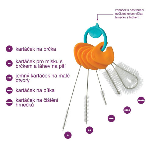 Súprava kefiek na čistenie B.Box