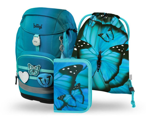 Set 3 Airy Plus Butterfly: batoh, peračník, sáčok Baagl