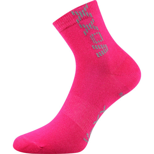Ponožky detské Adventurik so striebrom Magenta (3 páry)