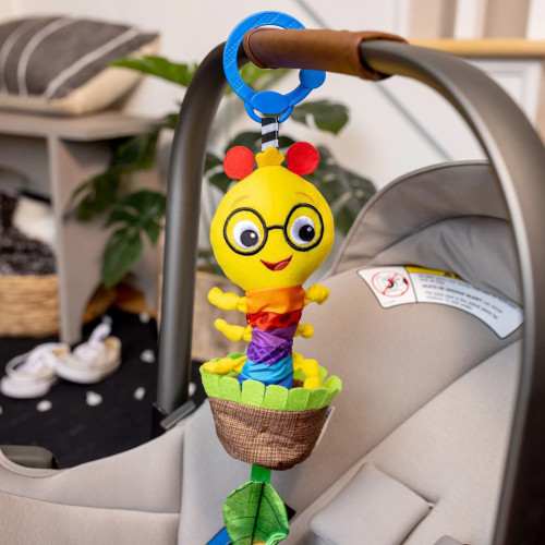 Hračka s hrkálkou naťahovacia na C krúžku Cal-a-Puller™ 0 m+ Baby Einstein
