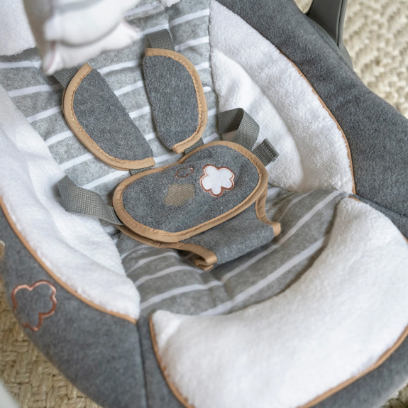 Cestovná hojdačka s melódiou Bella Teddy™ 0 m+ do 9 kg Ingenuity