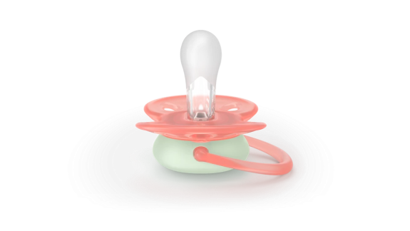 Cumlík Ultrasoft s obrázkom nočný 0 - 6 m neutral 2 ks Philips Avent