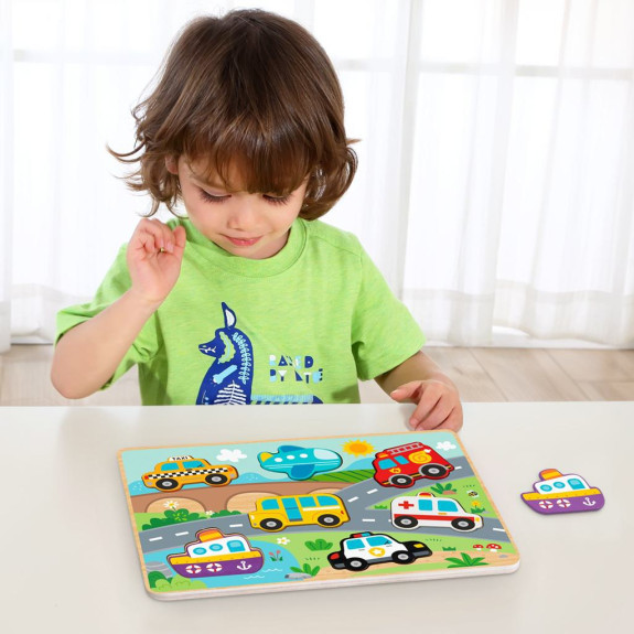 Vkladacie puzzle Doprava 2Kids Toys