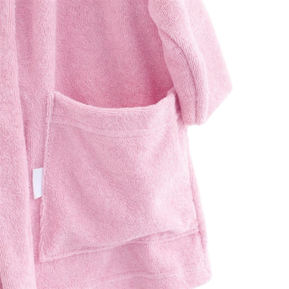 Detský froté župan New Baby pink