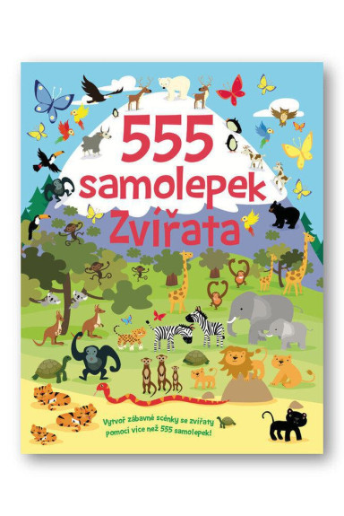 555 samolepiek - Zvieratá