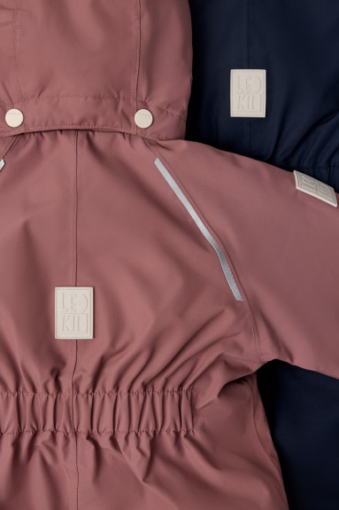 Prechodová kombinéza Ulli Pink Clay Leokid