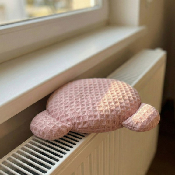 Termofor TEDDY nahrievací vankúšik s čerešňovými kôstkami a levanduľou