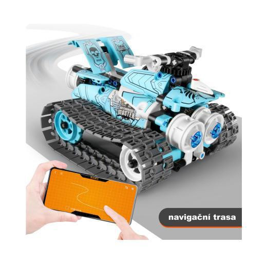 Stavebnica 3 v 1 programovateľný robot RC 2,4 GHz 398 dielikov na batérie iM.Master