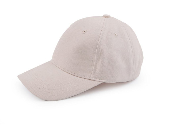 Bavlnená šiltovka unisex vhodná na dozdobenie