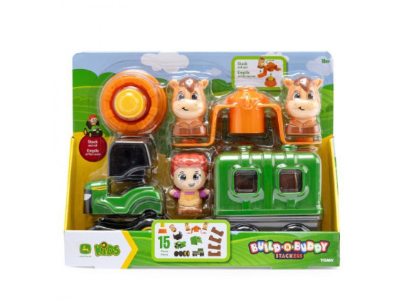 Postav si kamaráta - set s koníkmi John Deere Kids