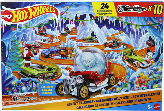 Adventný kalendár Hot Wheels 2026 Mattel