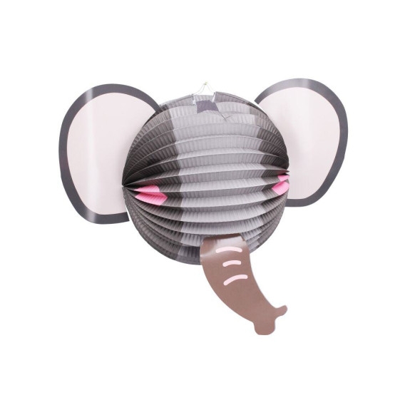 Lampión gule 25 cm Zvieratká
