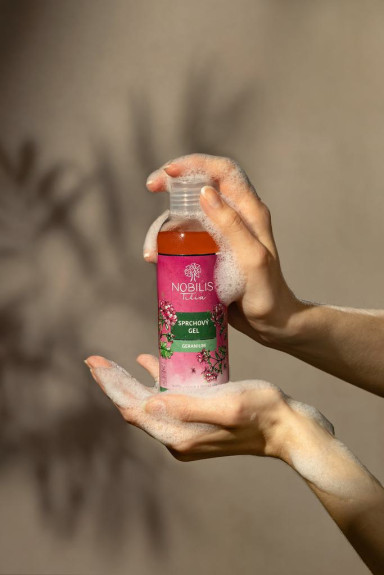 Sprchový gél Geranium 500 ml Nobilis Tilia