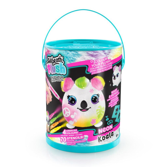 Neon Squish Pals Paint Can Airbrush