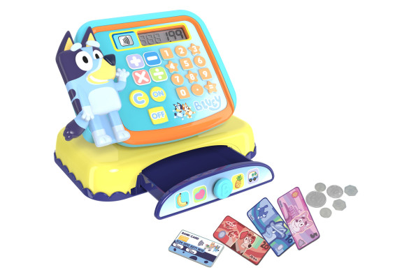 Pokladňa s efektmi 18 cm Bluey