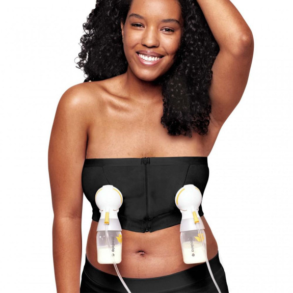 Hands-free™ Pás na ľahké odsávanie Čierna Medela