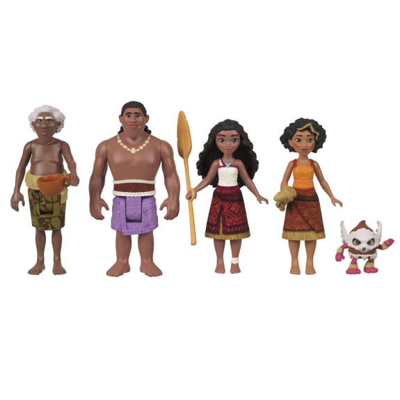 Malá bábika Vaiana a kamaráti Mattel