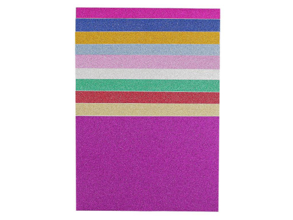 Samolepiace trblietavé fólie 10x15 cm