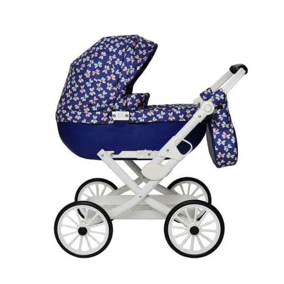 Detský kočík na bábiky Jasmine Kids Fialka