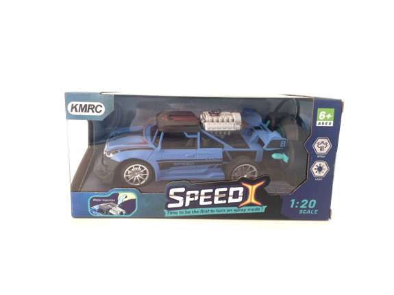 Auto RC 1:20 s efektom dymu