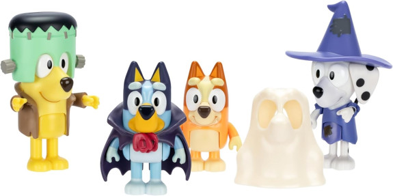 Maškarná párty sada 4 figúrky Bluey